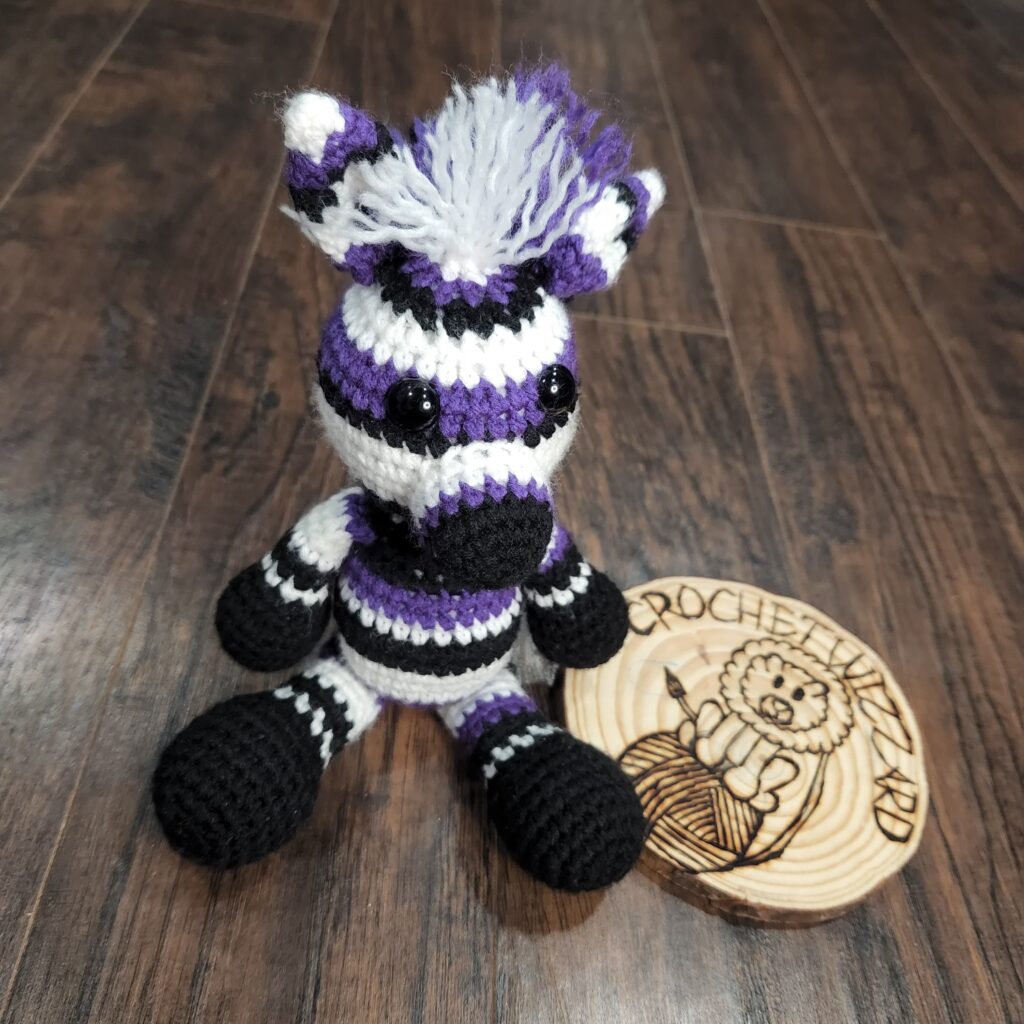 Zadie the Zebra – CrochetWizzard