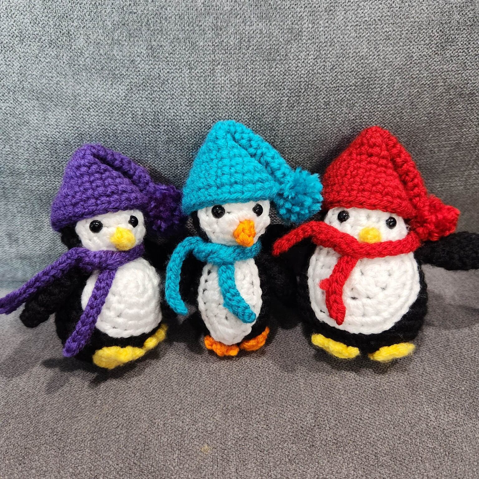 Penguin Friends Free Crochet Pattern – CrochetWizzard